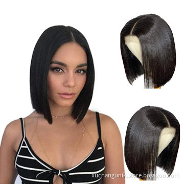 Uniky 150 180 Density HD Full Lace Human Hair BOB Wigs Wholesale Brazilian Virgin Lace Front Wig with Baby Hair